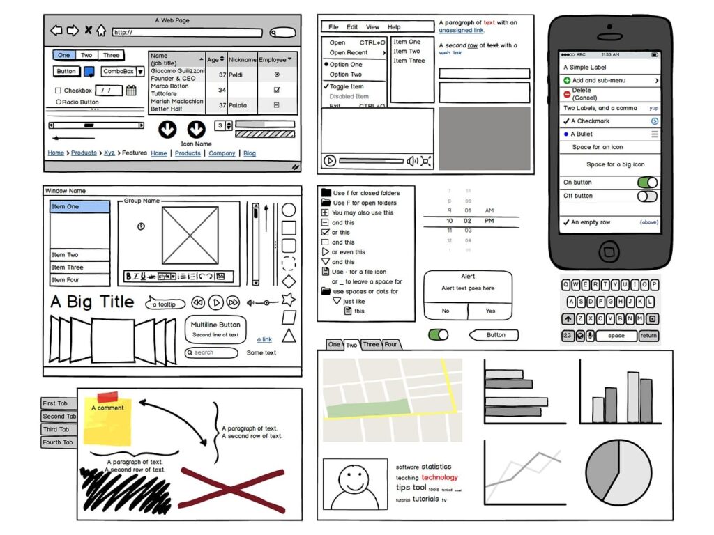 Progettazione del design UX per un sito web Marcello Mingardi Web Agency Bologna